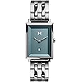 MVMT Signature Square Watches for Women - Premium Minimalist Women’s Watch - Analog, Stainless Steel, 5 ATM/50 Meters Water Resistance - Interchangeable Band - 24mm