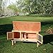 B&P Natural Wooden Large Rabbit Hutch Bunny Cage FSC authentication