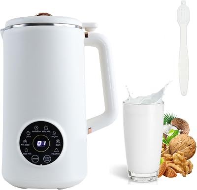 Les-Theresa Nut Milk Maker 1L with Timer & LED Display, Auto-Clean