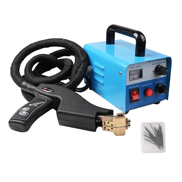 JULYMODA TIRE GROOVING TOOL 110V 400W TIRE GROOVER MACHINE IRON TIRE GROOVER CUTTER, PROFESSIONAL TIRE GROOVER HEATED MACHINE WITH 20 PCS BLADES FOR RUBBER AND TIRES