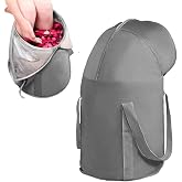 Ouliget Collapsible Bucket for Soaking Feet,Portable Travel Foot Bath Tub,Fully Wrapped Knee Fumigation Foot Soaking Bath Basin,Foot Spa Bag for Outdoor Travel Camping Fishing