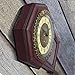 Giftgarden Silent Wall Clock with Pendulum Antique Retro Non Ticking Quartz Movement Clocks, Classical Decor for Bedroom, Living Room, Kitchen. Indoor Wall Decoration