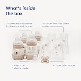 MAM Easy Start Anti-Colic Bottle Starter Set 4x Bottles Soother Self-Sterilising view 2