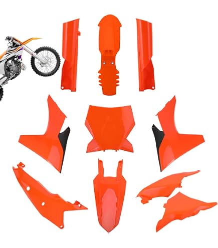Amazon.com: Acerbis Super Motard Front Fender KTM Orange for KTM