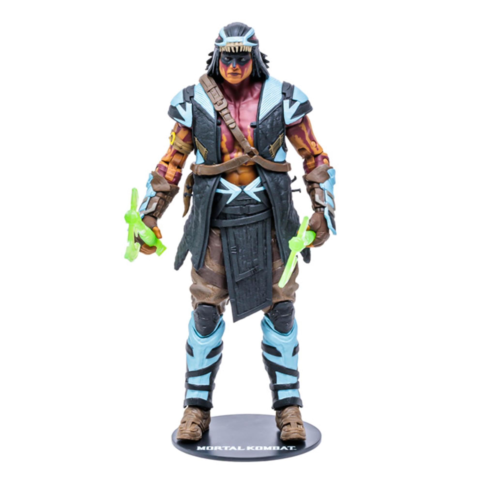 McFarlane Toys, 7-inch Nightwolf Mortal Kombat 11 Figure with 22 Moving Parts, Collectible Mortal Kombat Figure with collectors stand base – Ages 14+