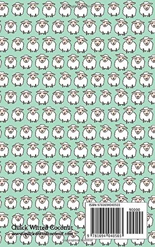 Sheep Notebook - Ruled Pages - 5x8 - Premium (Green) - Image 3