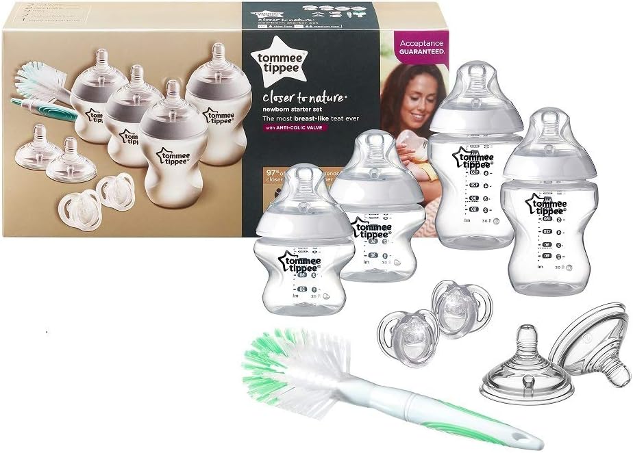 tommee tippee anti colic bottles starter kit
