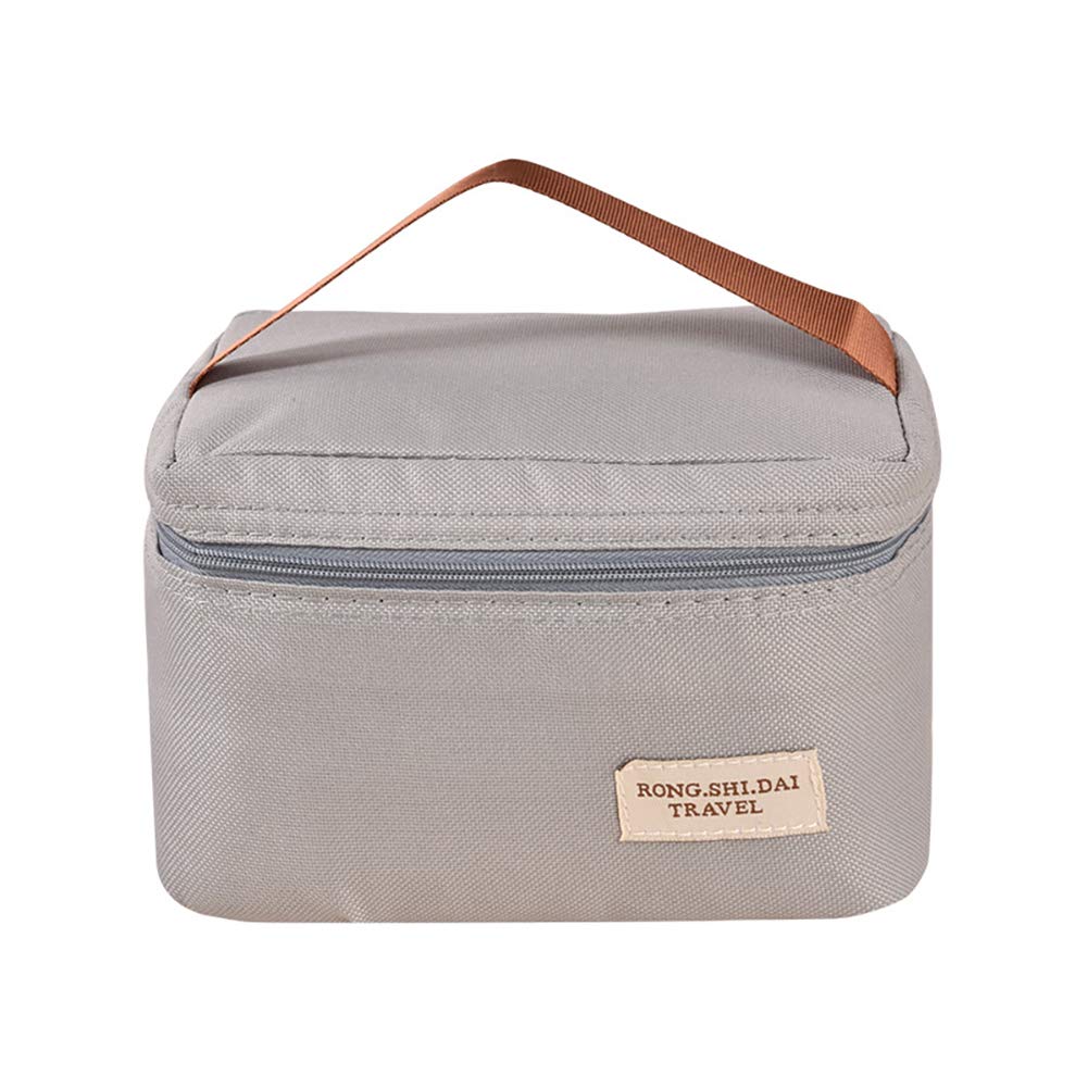 DaoRier 1PCS Hermética Bolsa Térmica Plegable Bolso Nevera Térmica Tela