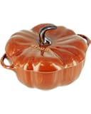Staub Pumpkin Cocotte, Burnt Orange, 0.75 qt. - Burnt Orange