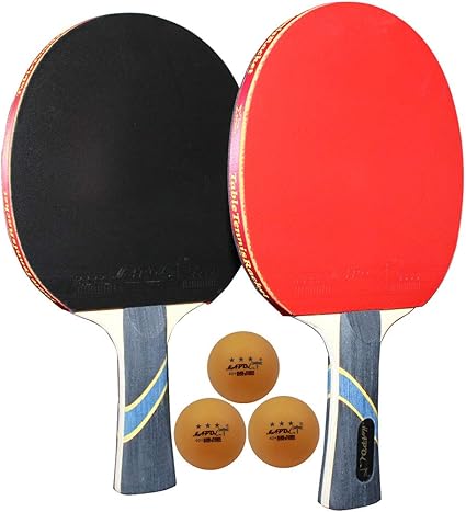 Amazon.com : MAPOL 4 Star Professional Ping Pong Paddle Advanced Training Table Tennis Racket with Carry Case (2PCS) : Sports \u0026 Outdoors