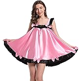 Hoplizy Sissy Ruffle Maid Outfit Pretty Bow Dress French Costume