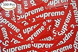 100 Piece Supreme Stickers Waterproof And Oil Proof Supreme Sticker, Car, Supreme Skateboarding, Laptop, Custom Sticker DIY, Vinyl Sticker Graffiti Decal