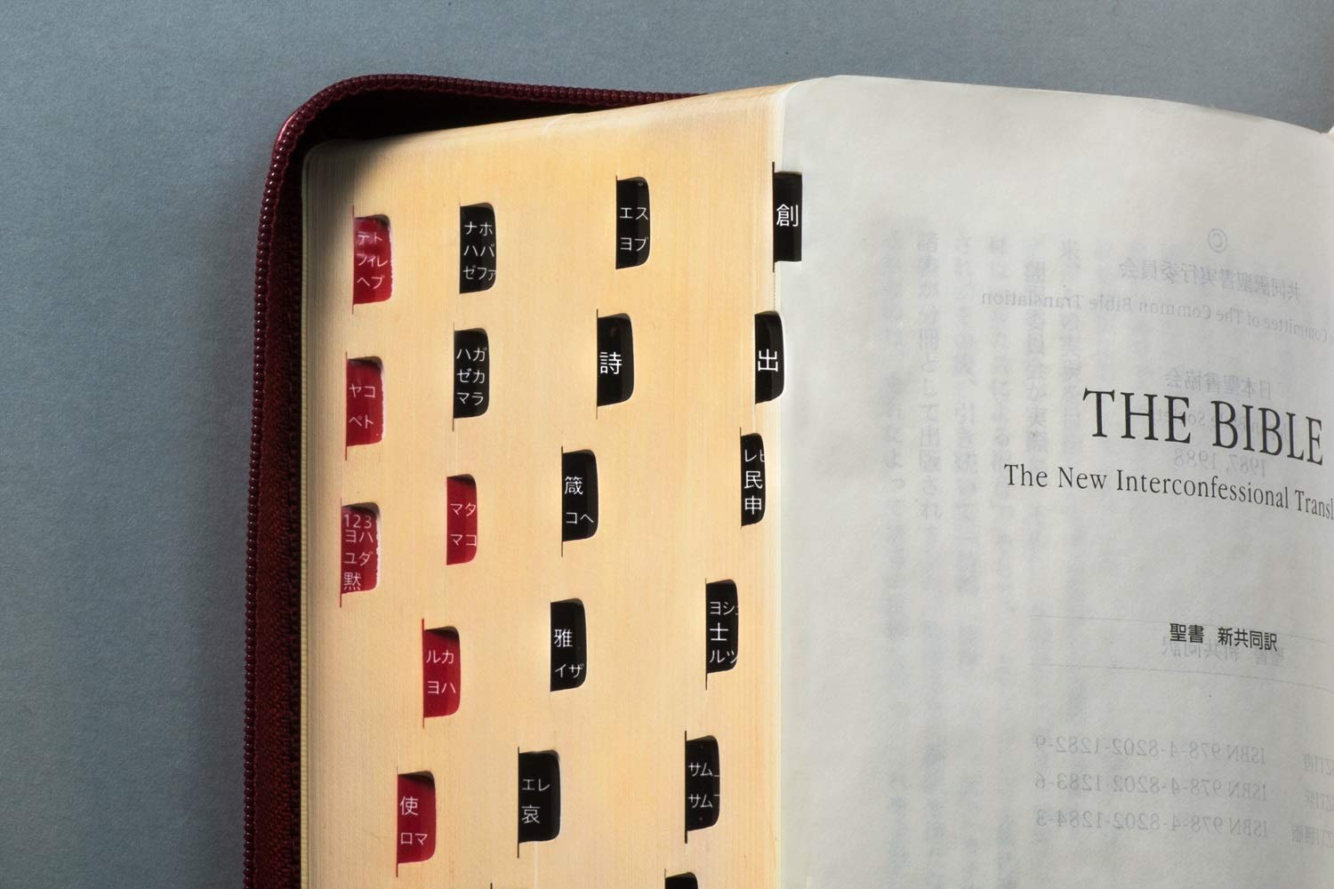 The Bible ジッパー サムインデックスつき 新共同訳 中型 エンジ Ni55zti エンジ 共同訳聖書実行委員会 本 通販 Amazon