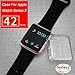 Misxi Compatible with Case Apple Watch Series 2 42mm (2Pack)