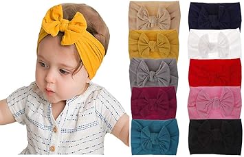baby girl knot headbands