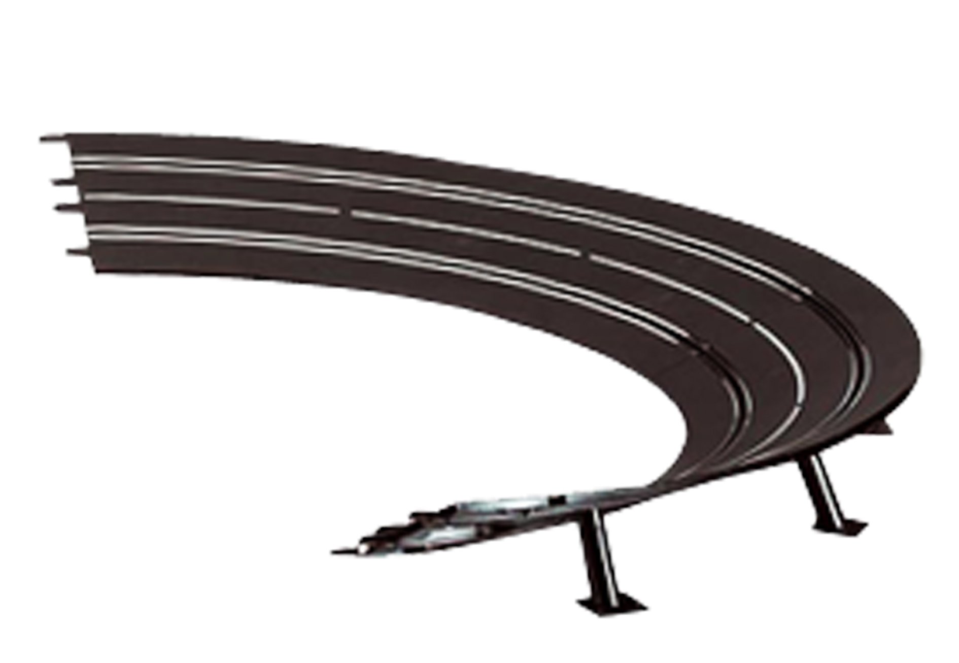 Carrera 20575 20020575 High banked curve 2/30° (6) Slot Car Track Accessory, Multicoloured, 44.2 x 28.5 x 7.49 cm