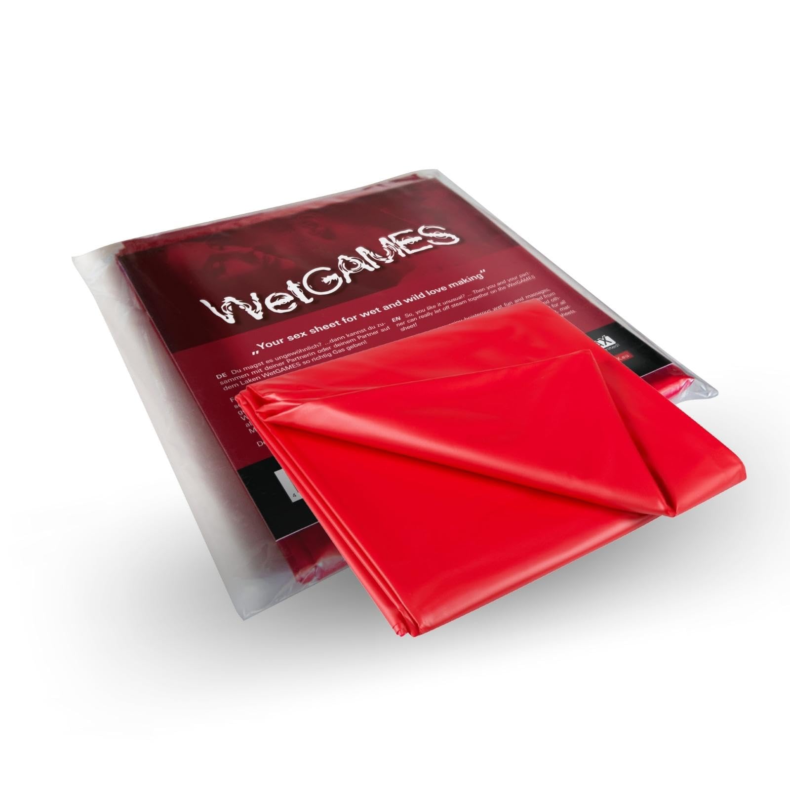 JOYDIVISION Joydivision Sex-Max Sheet, 220 x 180 cm, Red