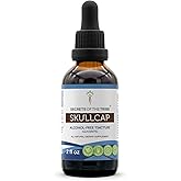 Secrets of the Tribe Skullcap Tincture Alcohol-Free Extract, Skullcap Scutellaria lateriflora Calming Effect 2 oz