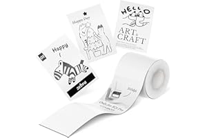 NIIMBOT Photo Papers Only for B21 Pro 300DPI Label Maker, Thermal Picture Labels Good Idea to Print Photos, Beauty Memories, Note,List (2.13''x3.15''-54x80mm)