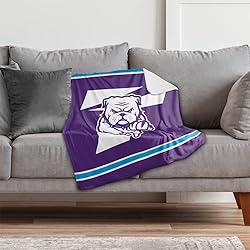 Truman Bulldogs Primary Logo Stripes Sherpa
