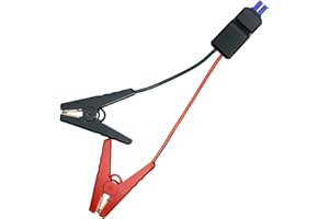 Foelony EC5 Car Jump Starter Replacement Cables, 12V Portable Emergency Booster Cables with Alligator Clip, Heavy Duty Smart 