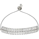 I Jewels Cubic Zirconia Classic Adjustable Tennis Charm Bracelets Friendship Love Christmas Valentines Gifts for Women