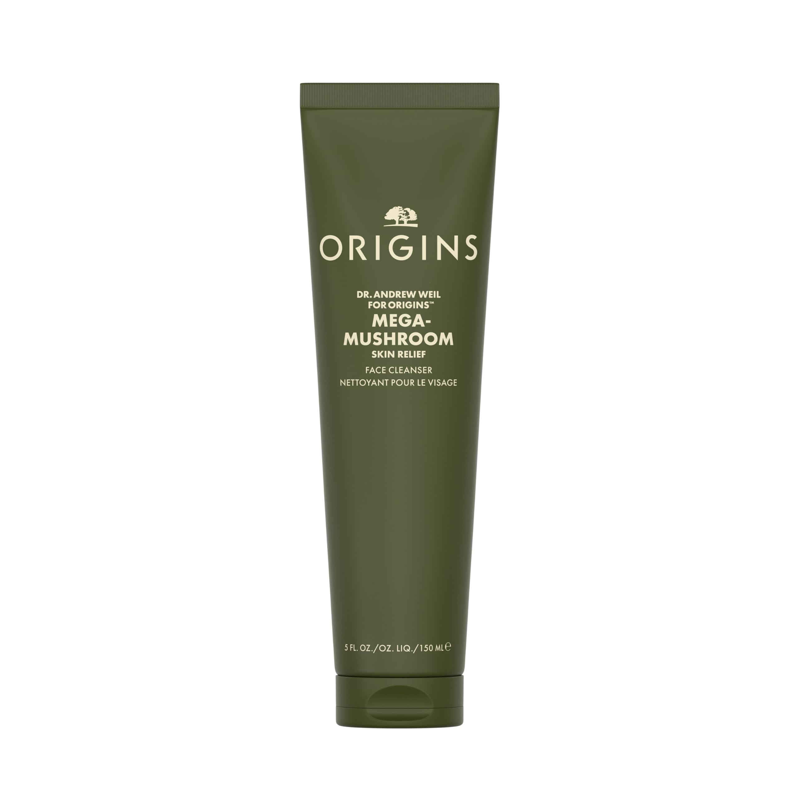 Origins Mega-Mushroom Face Cleanser | Great for Sensitive Skin | With Reishi Mushroom, 150 ml