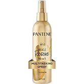 Pantene Miracle Rescue 10-in-1 Multitasking Spray, Heat Protection, 5.7 oz | Detangles, Repairs Damaged, Dry Hair, Improves Shine, Leave-In Conditioning Treatment with Keratin and Pro-Vitamin B5