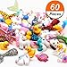 VAMEI 60 PCs Slime Charms with Mermaid Tail Unicorn Resin Flatback of Slime Beads for Ornament Scrapbooking DIY Crafts