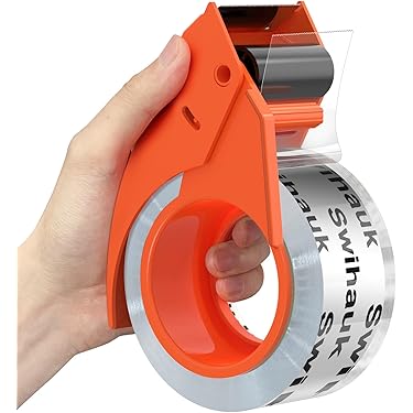 Tesapack Hand Dispenser Pack-N-Go - Ergonomic Handheld Packaging Tape