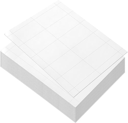 100 SheetsBlank Business Card Paper 1000 Business Card Stock for