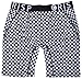 Mens Crisp Boxers Checker Underwear Briefs White
