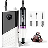 JODSONE Professional Nail Drill 45000 RPM Rechargeable Nail File for Nail Gel Removal Low Noise Portable for Home and Salon