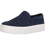 black suede steve madden slip ons