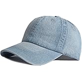 FASHIXD Denim Baseball Cap Hats Washed Outdoor Trucker Caps Travel Adjustable