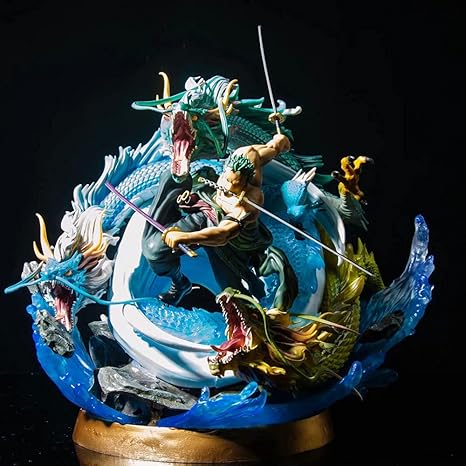 Amazon Co Jp Qiyhbvr ワンピースgkロロノアゾロトルネードブラックパール チェンジ超巨大スタチューモデル箱入りフィギュアアニメフィギュアキャラクター 置物モデルキットpvc人形のおもちゃデスクトップ装飾高さ40cm ホーム キッチン