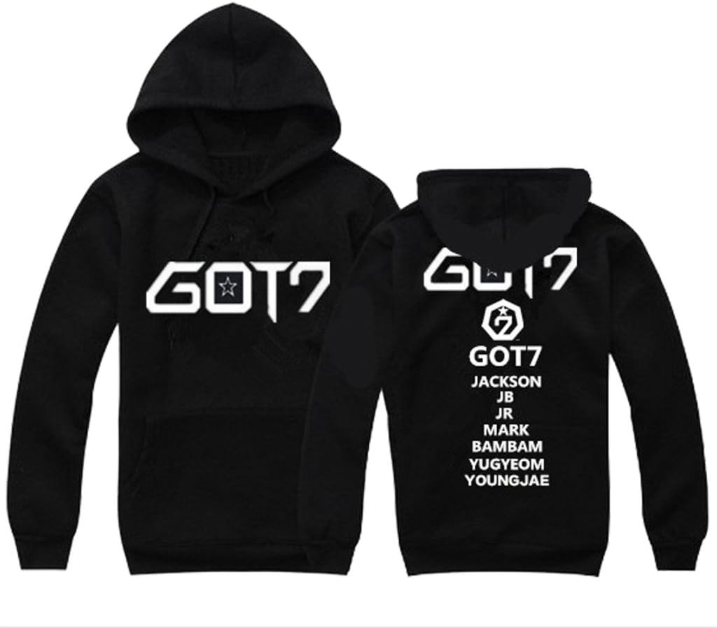 babywearing GOT7 Sweater The Same Style Jackson Mark JB Bambam Youngjae Hoodie Sweatershirt