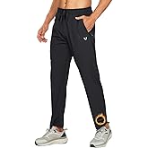 NORTHYARD Men's Fleece Lined Pant Winter Warm Sweatpant Wind Cold Weather Pants Running Athletic Workout Gym Joggers