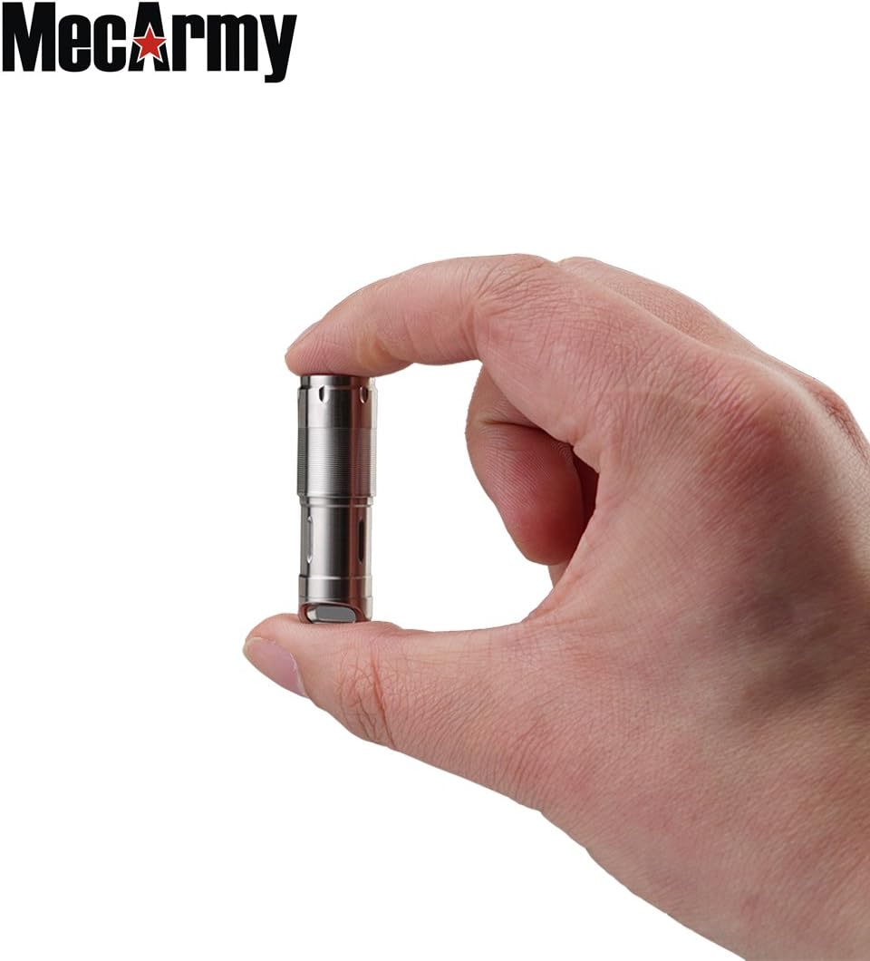 IllumineX-2 S mini USB rechargeable flashlight, Mecarmy (silver)