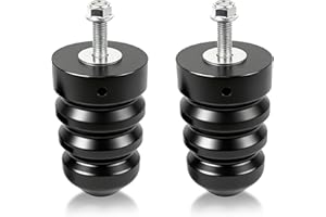 SMFVBTDWN7 Rear Bump Stops, Rear Leaf Spring Bumpers Fit for Ford 2005-2016 F250 2005-2019 F350 2000-2005 Excursion (2 Pcs)