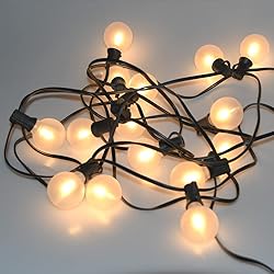 GOOTHY G40 LED Globe String Lights, 25Ft Outdoor