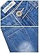 Men's Ripped Slim Fit Straight Denim Jeans Jogger Pants Vintage Style with Broken Holes 06 W32
