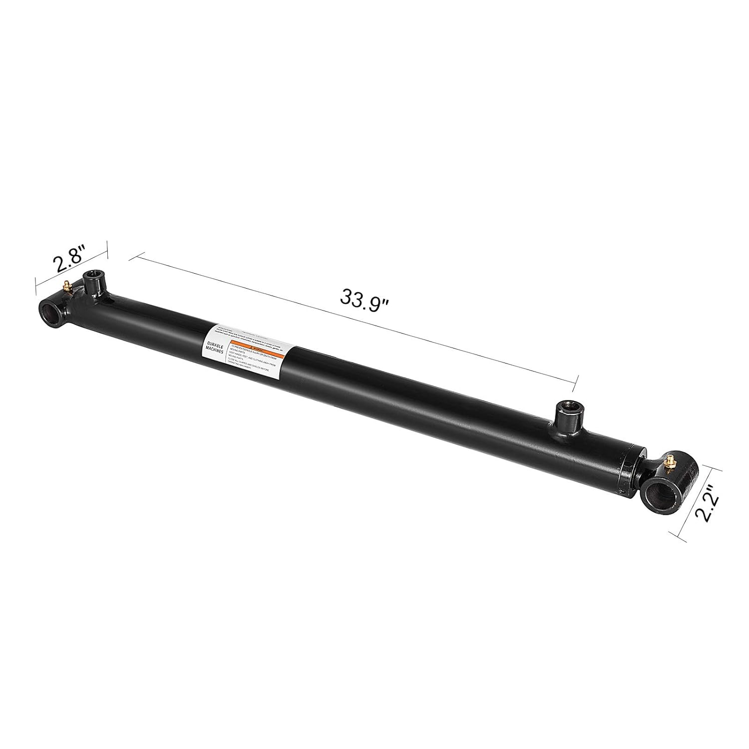 Mophorn Hydraulic Cylinder 2.5 Inch Bore 10 Inch Stroke Double Acting
