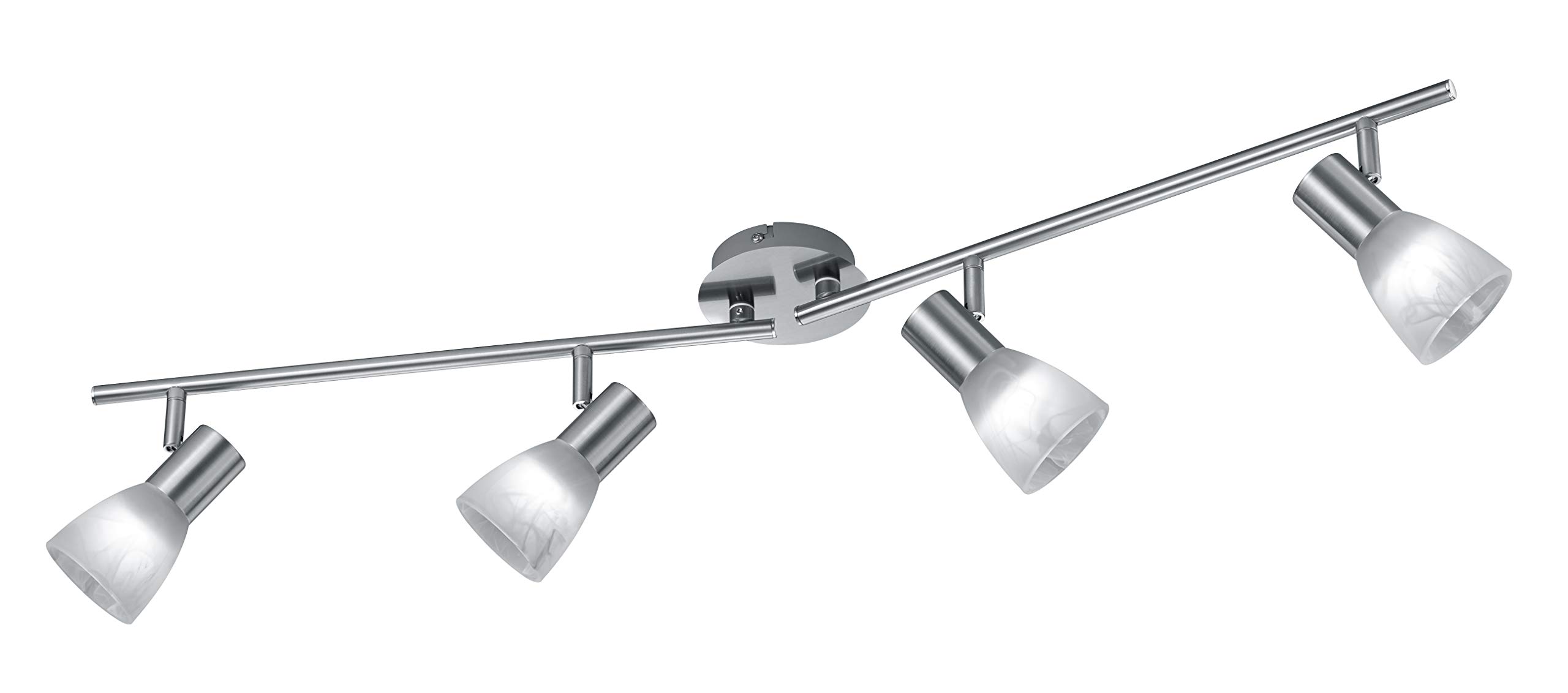 Reality Leuchten Spotlight bar, Metal, E14, Matte Nickel