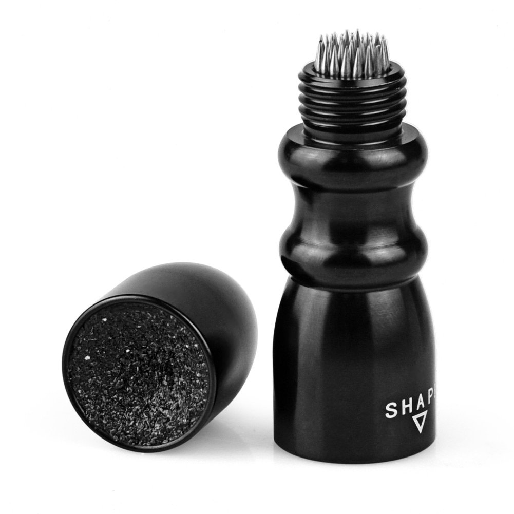 HOGAR AMO Billiard/Pool/Snooker Bowtie Cue Tips Stick Cue Care Accessory Scuffer-Shaper-Aerator 3-in-1 Stainless Steel Billiard Cue Tip Tool Repair Tools