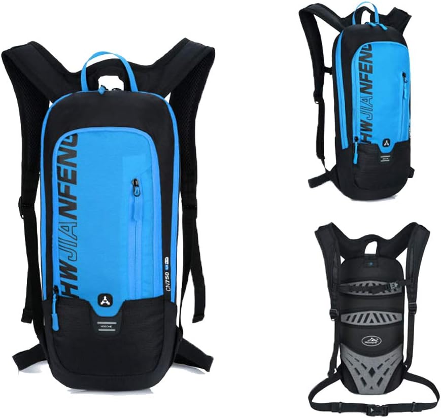 Bike Hydration Backpack, Waterproof Breathable Cycling Bicycle Rucksack, 10L Mini Ultralight Biking Daypack Outdoor Sport Bags Perfect for Fitness Running Hiking Climbing Camping Skiing Trekking