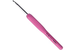 Tulip Company Tulip Etimo Rose Crochet Hook-Size 7/4mm, 7, Transparent