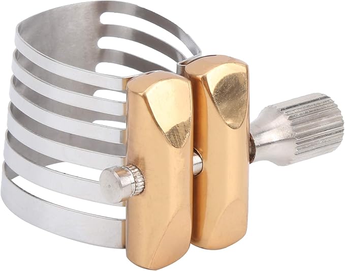Keenso Saxophone Mouthpiece Ligature Clip, Alto Tenor Sax