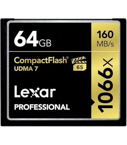 CFカード Lexar Professional 800x 64GB Amazon.com: Lexar Professional 1066x 64GB CompactFlash Card, Up to
