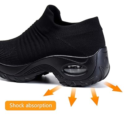Womens non slip work shoes with arch support Clearance
